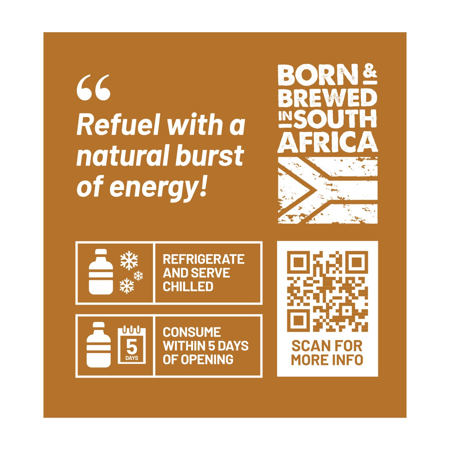COLD BRü ENERGY COFFEE™ - Caramel Flavoured (200 ml 4-PACK)