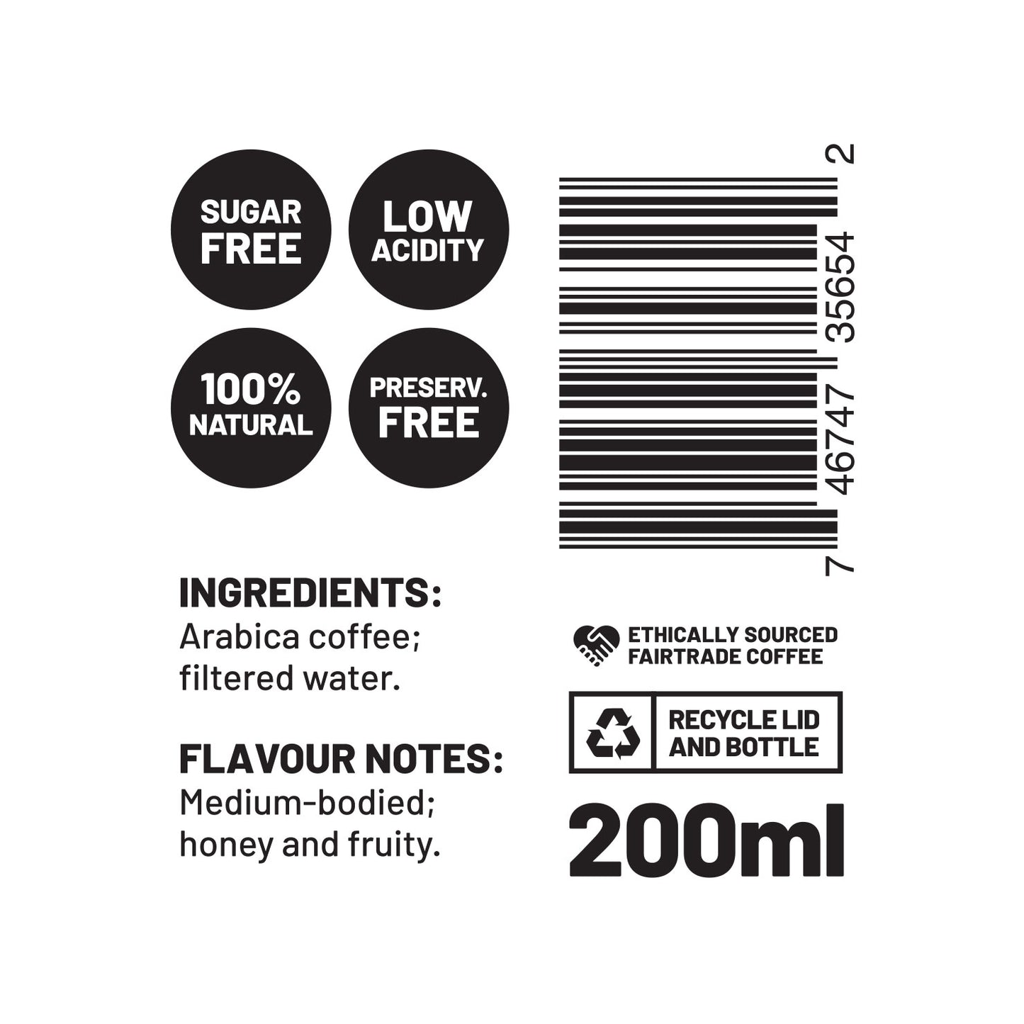 COLD BRü ENERGY COFFEE™ - Original No. 96 (200 ml 4-PACK)