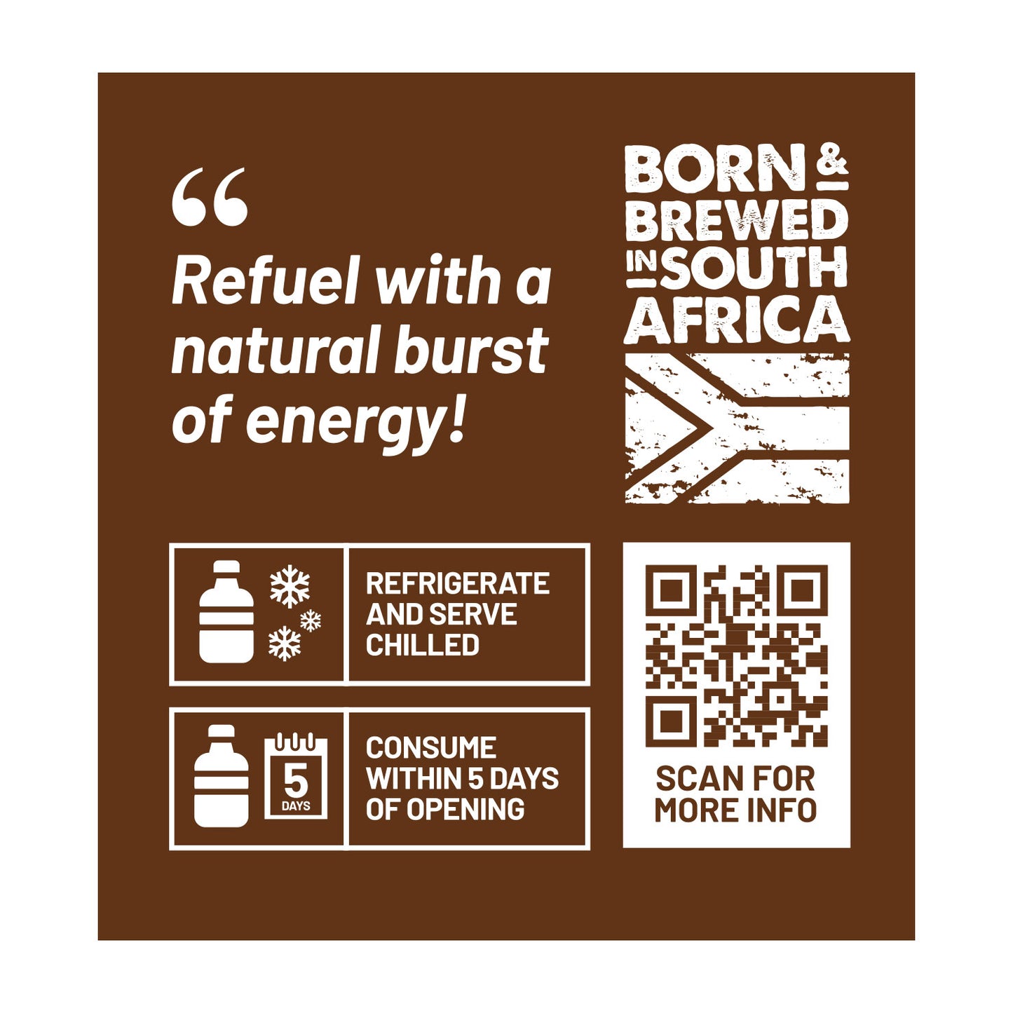 COLD BRü ENERGY COFFEE™ - Hazelnut Flavoured (200 ml 4-PACK)