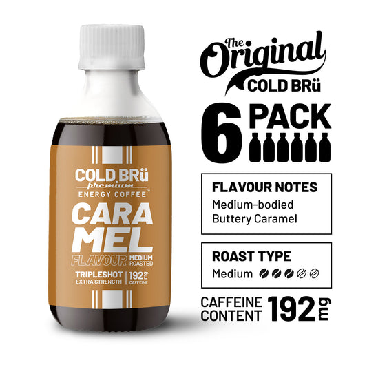 COLD BRü ENERGY COFFEE™ - Caramel Flavoured (200 ml 6-PACK)